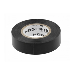Szigetelőszalag, fekete, 20m, 19 mm, HÖGERT HT1P281