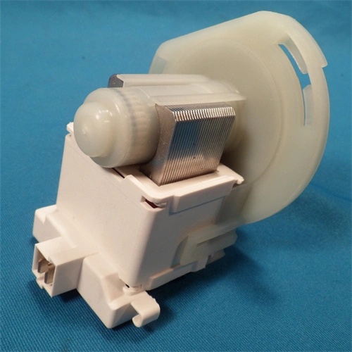 Szivattyú, ürítő, 3 körmös, hátul stekkeres (eredeti) WHIRLPOOL mosogatógép / RENDELÉSRE