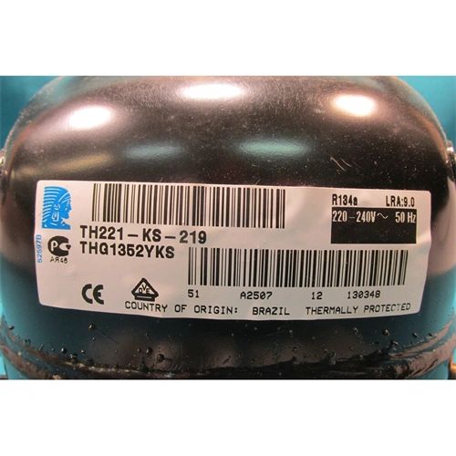 THG1345YKS Kompresszor R134A (eredeti) CANDY hűtőgép / RENDELÉSRE