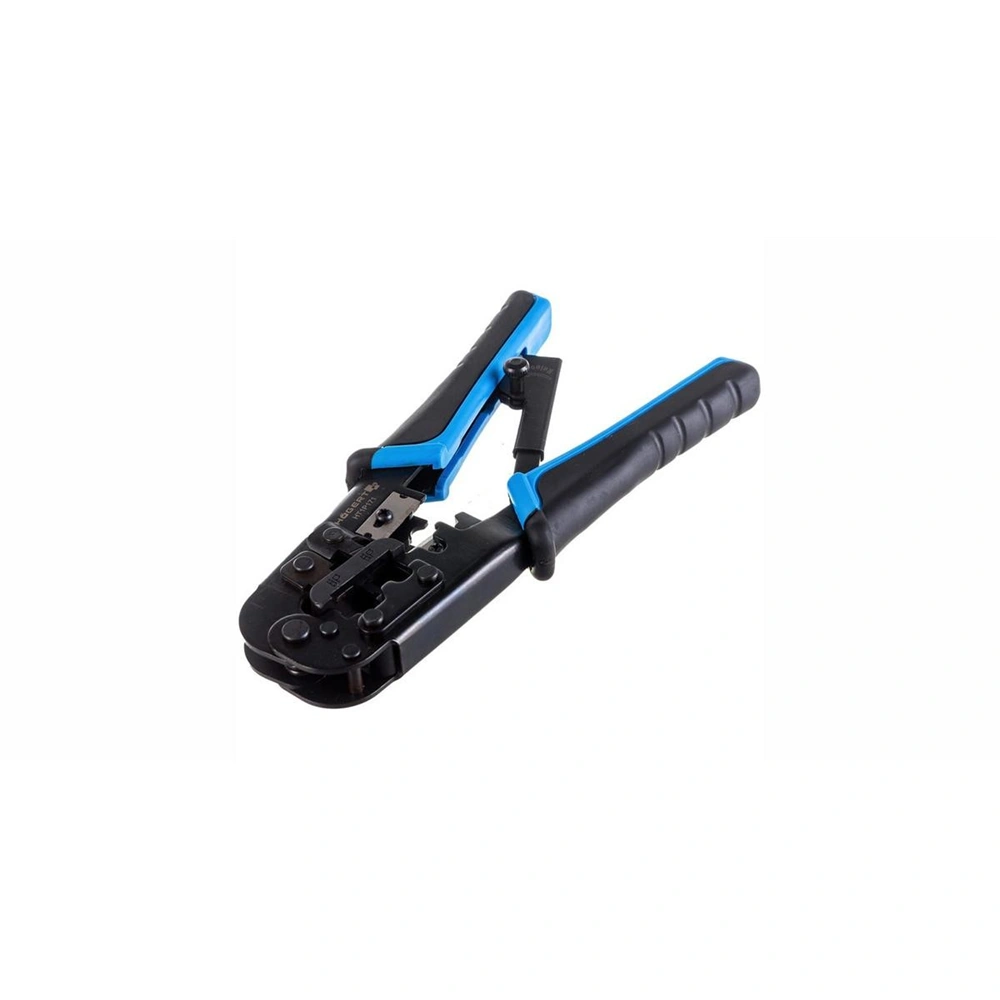 Telefoncsatlakozó prés, krimpelő, 6P, 8P, RJ45, RJ11, RJ12, 137  mm , HÖGERT HT1P171
