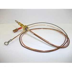 Termoelem (hőelem, sarus, 600mm, M6 fejű, 2 szálas) tűzhely 