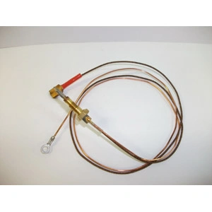 Termoelem (hőelem, sarus, 600mm, M6 fejű, 2 szálas) tűzhely 