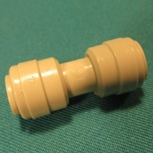 Toldó 6/6mm (vízcsőhöz, egyenes) 1/4 coll Side by side hűtőgép / RENDELÉSRE