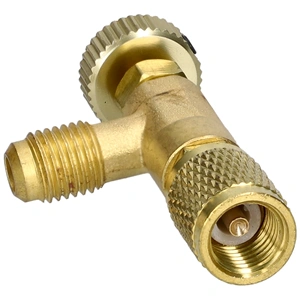 Tűszelep benyomó csap R134a 1/4"külső*1/4"belső menet 