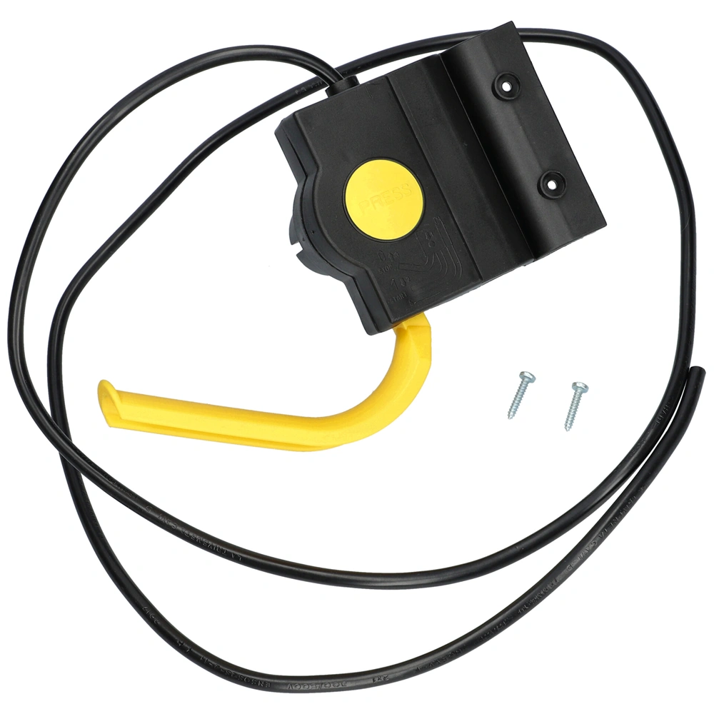 Univerzális fűnyíró kapcsoló 145 cm vezetékkel,egykezes, KD-01 