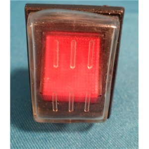 Univerzális kapcsoló takarítógéphez piros széles vízvédedett16A