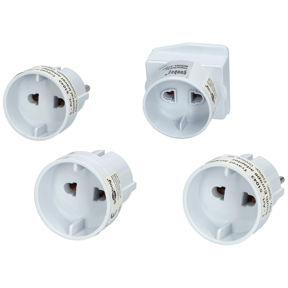 Utazó adapter univerzális (USA, EU, UK, AS) GOOBAY 100-230vac / RENDELÉSRE