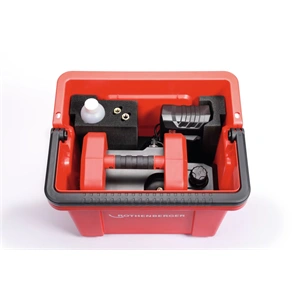 Vákuumszivattyú, 21 m3/h, ROAIRVAC R32 5.0 CL, 230V, 350L / perc, 8 Ah akkuval, ROTHENBERGER 1000003233 / RENDELÉSRE