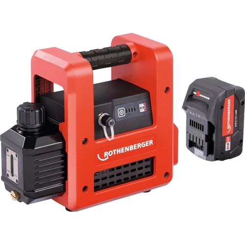 Vákuumszivattyú, 3,42 m3/h, ROAIRVAC R32 2.0 CL, 57L / perc, akku és töltő nélkül, ROTHENBERGER 1000003229 / RENDELÉSRE