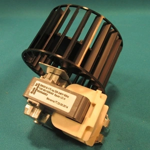 Ventilátor lapát + motor (magnetron hűtőgép) (eredeti) BOSCH mikrohullámú sütő / RENDELÉSRE