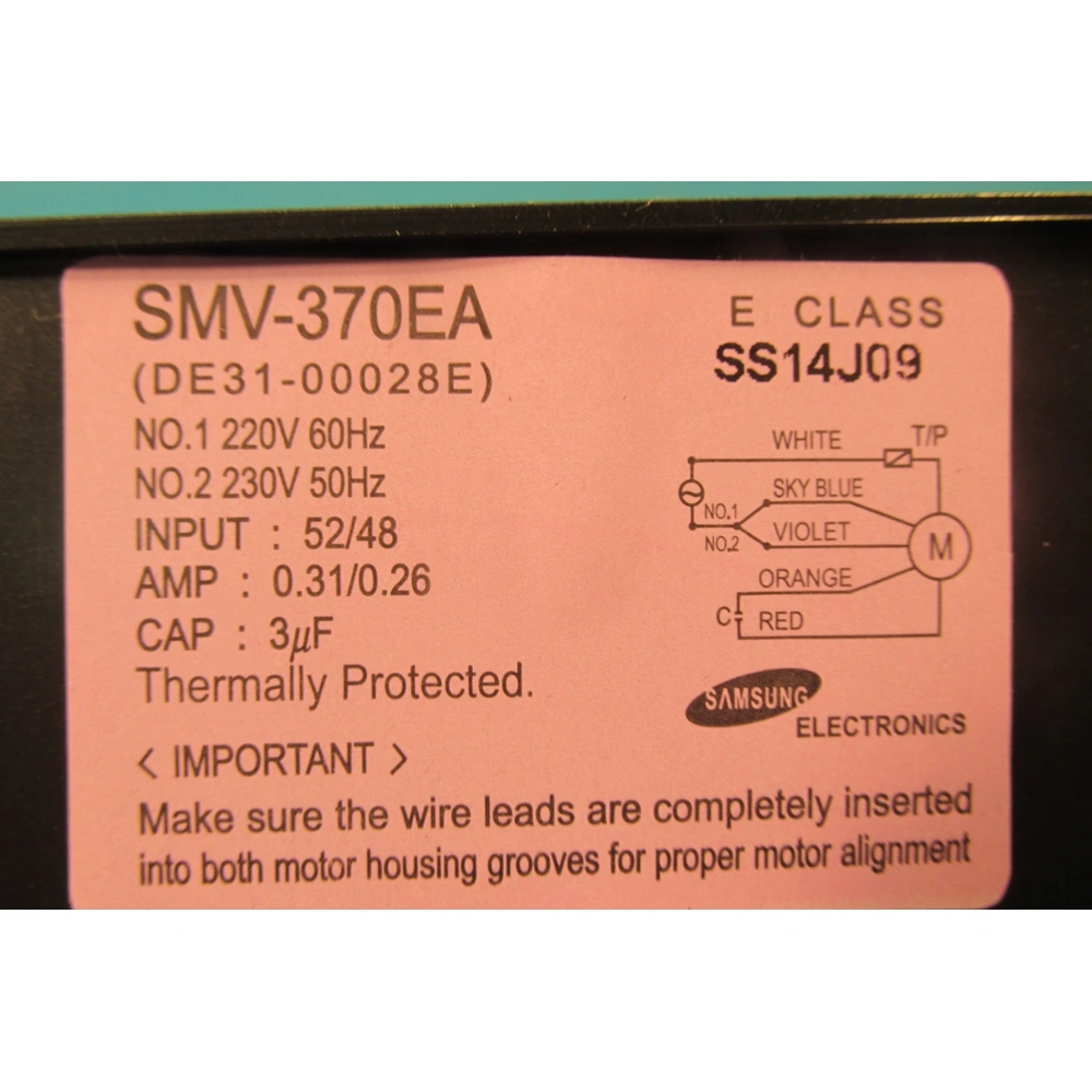 Ventilátor, tangenciális (eredeti) SAMSUNG mikrohulláú sütő / RENDELÉSRE