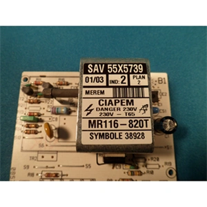 Vezérlőpanel (MR116) GORENJE mosógép /RENDELÉSRE