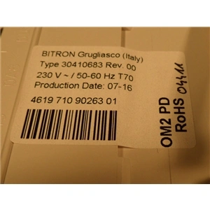 Vezérlőpanel WHIRLPOOL pl.:AWE8525 mosógép /RENDELÉSRE