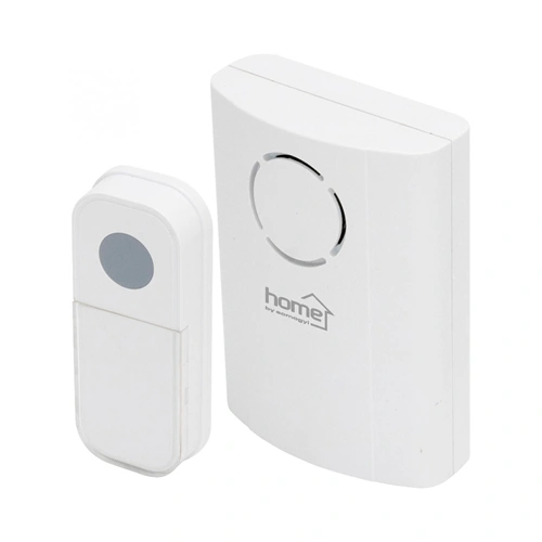 Vezeték nélküli csengő, 100m, fehér, 36 dallam,  HOME DB 1051AC