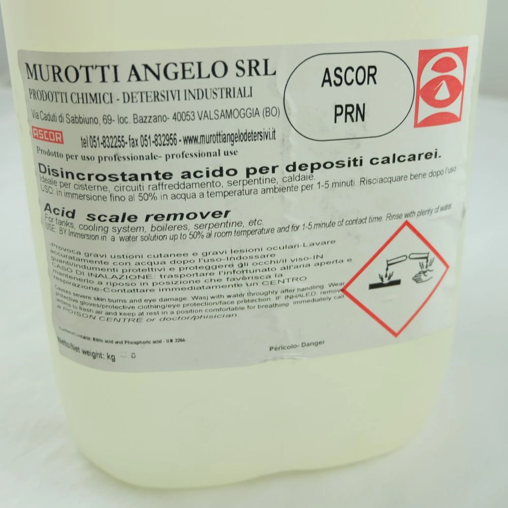 Vízkőoldó folyadék (univerzális) ASCOR kávégép 6000g / RENDELÉSRE