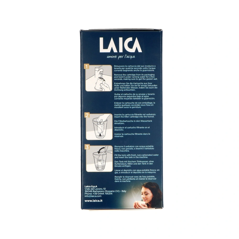 Vízlágyító betét kávéfőzőbe LAICA AQUA SCAN