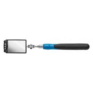 Vizsgálótükör, teleszkópos, LED-es,  max 800 mm, HÖGERT HT4R504