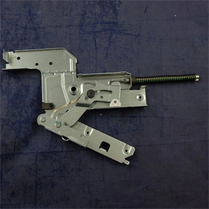 Zsanér, ajtó, bal (eredeti) WHIRLPOOL / INDESIT mosogatógép / RENDELÉSRE