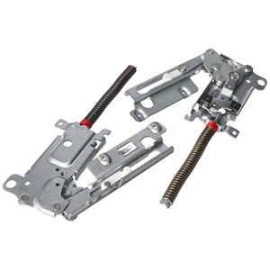 Zsanér ajtó készlet Bal + Jobb (eredeti) AEG mosogatógép / RENDELÉSRE