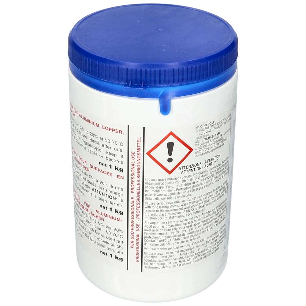 Zsíroldó, tisztító por (univerzális) ASCOR kávégép 900g