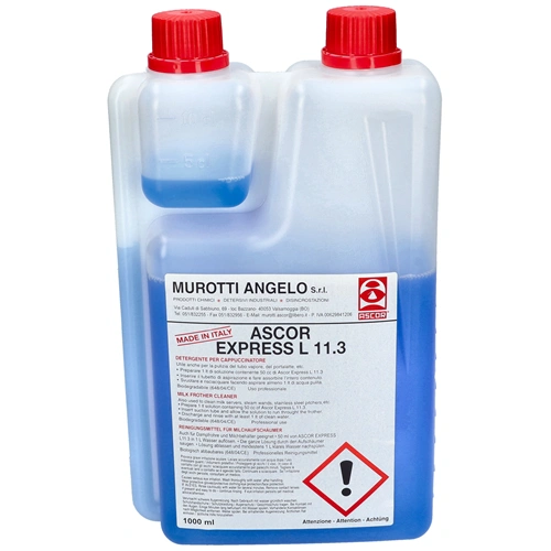 Zsírtalanító, Tisztító folyadék (univerzális) ASCOR cappuccino gép 1000ml 