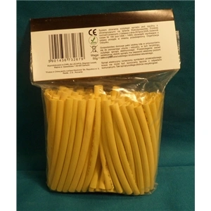 Zsugorcső 5,0mm 10cm sárga (100db/cs.) /RENDELÉSRE