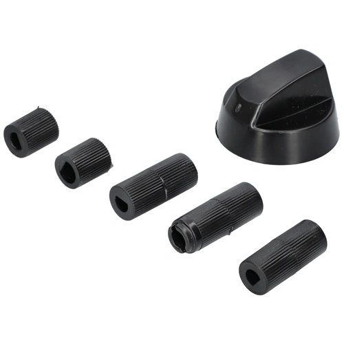 variálható sütő/főző szabályzó gomb fekete többféle márkához tűzhelybe